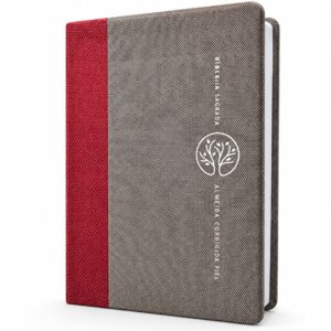 Bíblia ACF Leitura Perfeita - Vermelho e Cinza