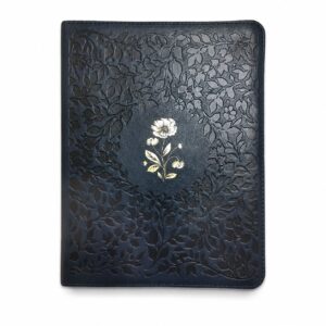Bíblia Leitura Perfeita com Espaço para Anotações - Luxo Azul Florida